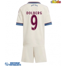 Ajax Kasper Dolberg #9 Replica Third Minikit 2025-26 Short Sleeve (+ pants)